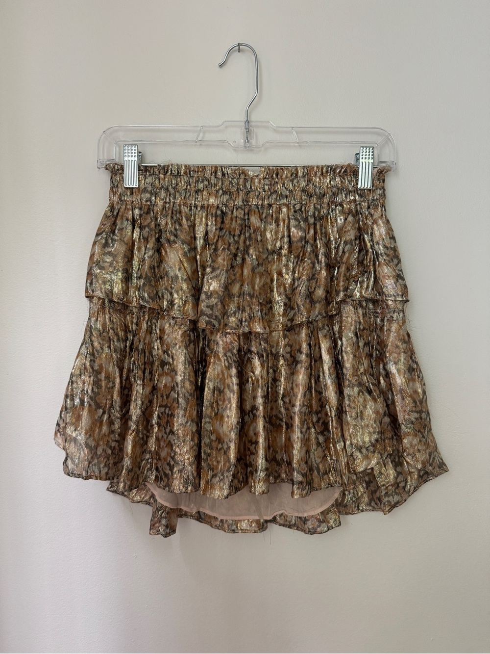 LoveShackFancy Heritage Ruffle Mini Skirt - Picture 3 of 5